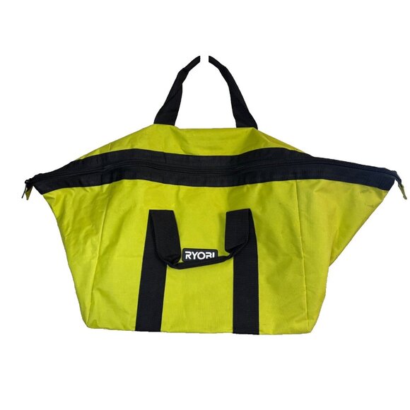 RYOBI SET OF 2 RYOBI Green Wide Mouth Collapsible Contractor Tool Bags - Picture 7 of 11